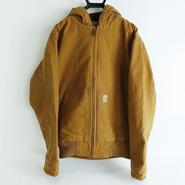 実際に弊社で買取させて頂いたCarhartt/カーハート ウォッシュドダックインシュレイティッドアクティブジャケット 104050 ブラウン/M