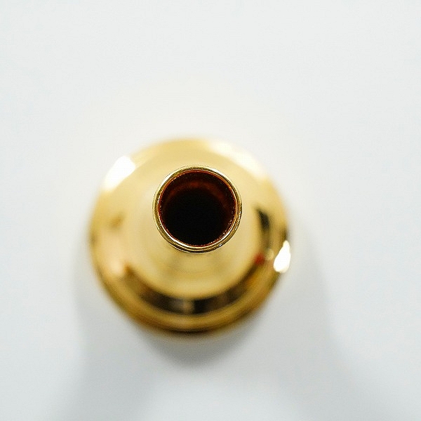 実際に弊社で買取させて頂いたDENIS WICK/デニスウィック 4 1/2 AL ゴールド トロンボーン用 太管 マウスピースの画像 8枚目