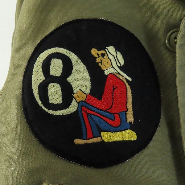 実際に弊社で買取させて頂いたTHE REAL McCOY'S/ザリアルマッコイズ N-1 ミリタリーデッキジャケット  NXsx 25462 /34の画像 5枚目