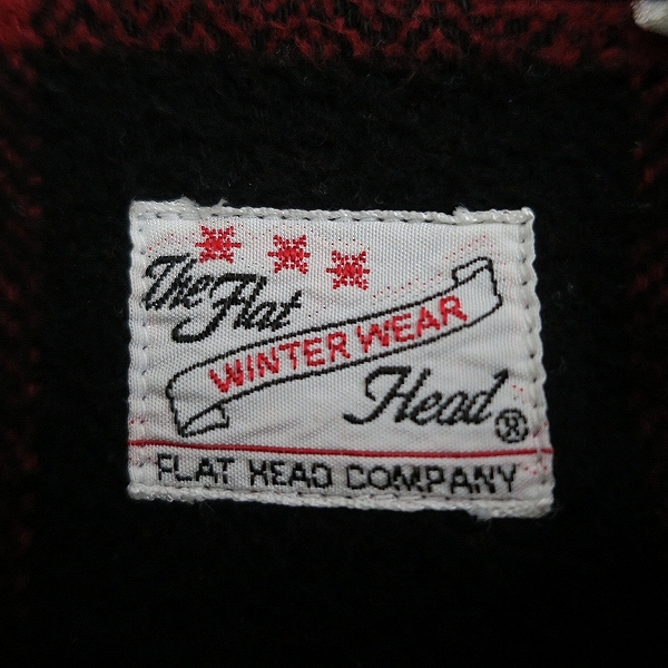 実際に弊社で買取させて頂いたTHE FLAT HEAD/フラットヘッド チェック柄 ネルシャツ HN-52W/38の画像 2枚目