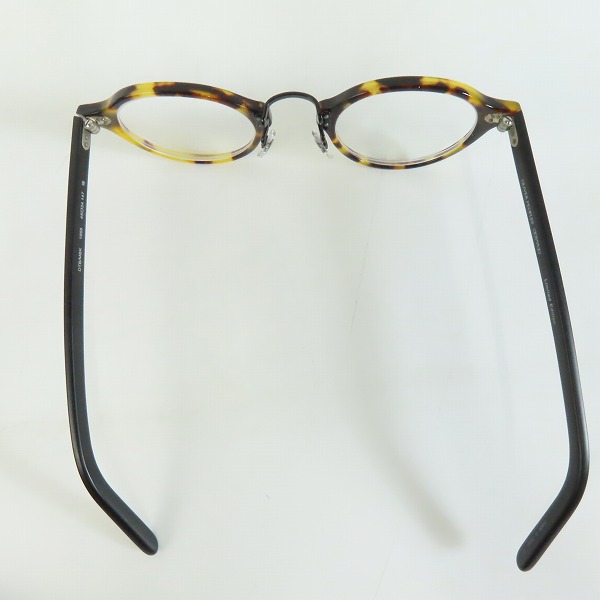 実際に弊社で買取させて頂いたOLIVER PEOPLES/オリバーピープルズ 度入り眼鏡/メガネフレーム/アイウェア 1955 雅 Limited Editionの画像 3枚目