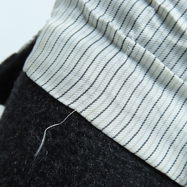 実際に弊社で買取させて頂いたSHIPS/シップス スーパー140'S EX FINE WOOL メルトン スタンドカラー コート 114-45-0101/Sの画像 7枚目