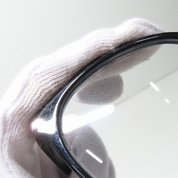 実際に弊社で買取させて頂いた(2)PRADA JOURNAL/プラダ ジャーナル メガネフレーム アイウェア VPR07T-F ブラックの画像 8枚目