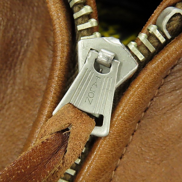 実際に弊社で買取させて頂いたThe REAL McCOYS/リアルマッコイズ HORSEHIDE/ホースハイド スポーツジャケット ブラウン/38の画像 6枚目