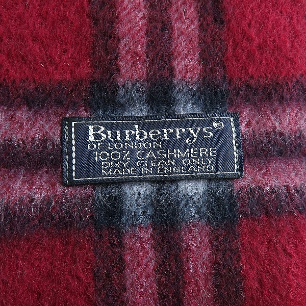実際に弊社で買取させて頂いたBurberrys/バーバリーズ チェック柄 カシミヤ マフラーの画像 1枚目