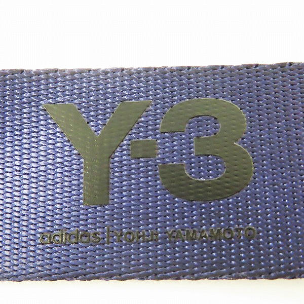 実際に弊社で買取させて頂いたY-3/ワイスリー adidas/アディダス×Yohji Yamamoto/ヨウジヤマモト ロゴ ベルトの画像 3枚目