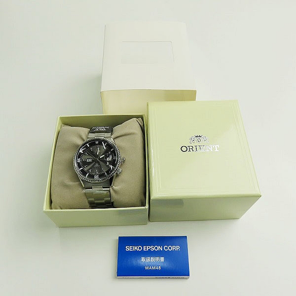 実際に弊社で買取させて頂いた【未使用】ORIENT/オリエント KINGMASTER/キングマスター 復刻モデル 腕時計 WV0011AAの画像 8枚目