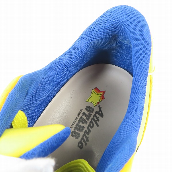 実際に弊社で買取させて頂いたATLANTIC STARS/アトランティックスターズ スニーカー イエロー/43の画像 4枚目