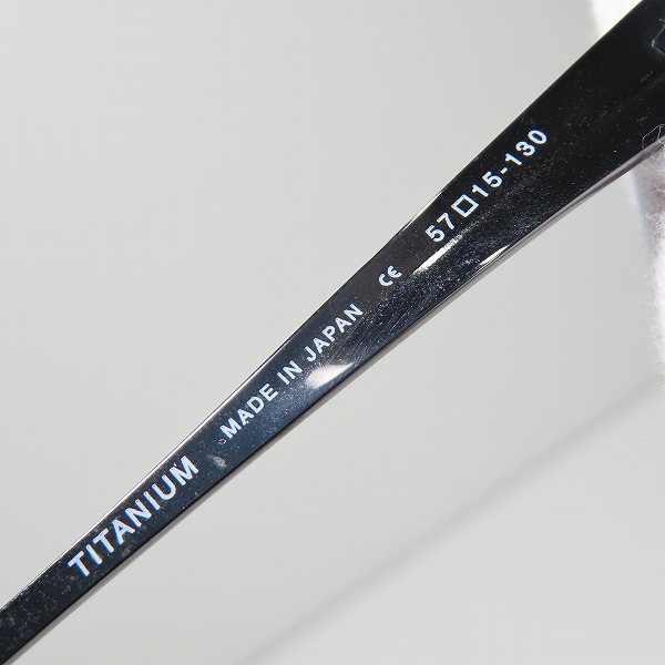 実際に弊社で買取させて頂いたSAMURAI SHO/サムライ翔 眼鏡/メガネフレーム SS-J17 #3の画像 5枚目