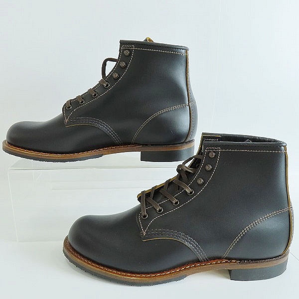 実際に弊社で買取させて頂いたREDWING/レッドウィング BECKMAN BOOTS FLAT BOX ベックマンブーツ フラットボックス 9060/US9の画像 3枚目