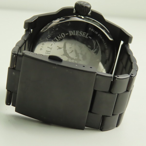 実際に弊社で買取させて頂いたDIESEL/ディーゼル 腕時計/ウォッチ DZ-1616【動作未確認】の画像 2枚目