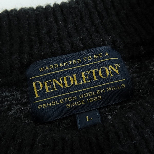 実際に弊社で買取させて頂いたPENDLETON/ペンドルトン クルーネック ニット 1575-6212/Lの画像 2枚目