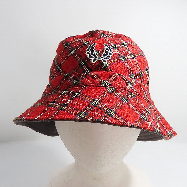 実際に弊社で買取させて頂いたFRED PERRY/フレッドペリー 無地/チェック柄/リバーシブルの画像 3枚目