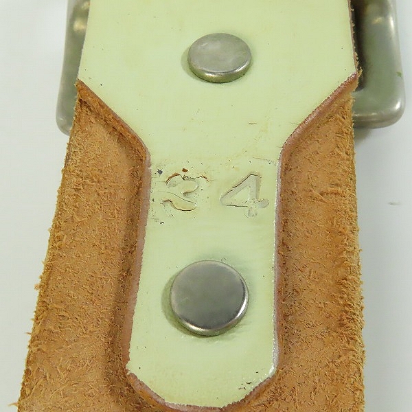 実際に弊社で買取させて頂いたHTC/エイチティーシー ターコイズ スタッズ ベルトの画像 3枚目