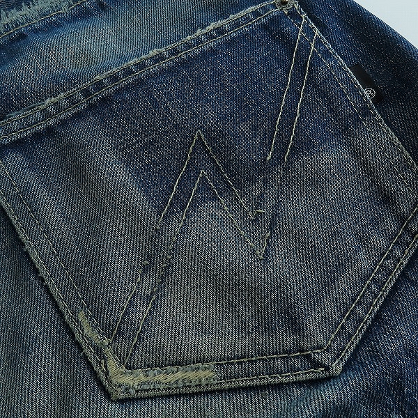 実際に弊社で買取させて頂いたNEIGHBORHOOD/ネイバーフッド BASIC STRAIGHT リペア加工 デニムパンツ 07EX/DCNH-PT-07/Lの画像 7枚目