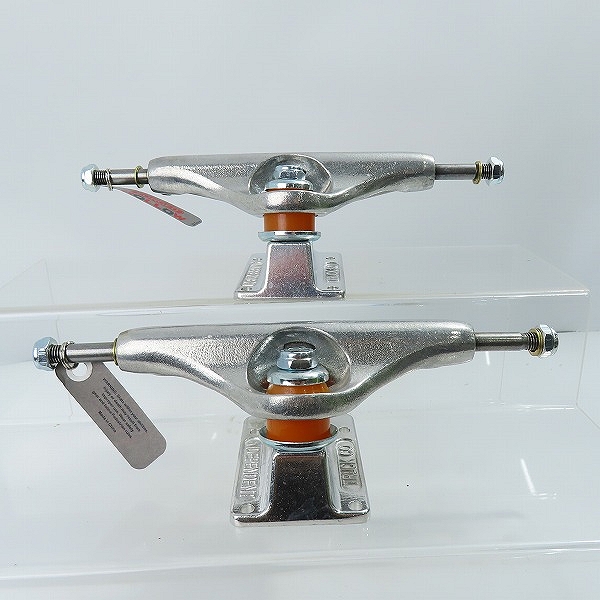 実際に弊社で買取させて頂いた(4)【未使用】INDEPENDENT/インディペンデント 144 STAGE 11 FORGED HOLLOW SILVER スケートボード トラックの画像 1枚目