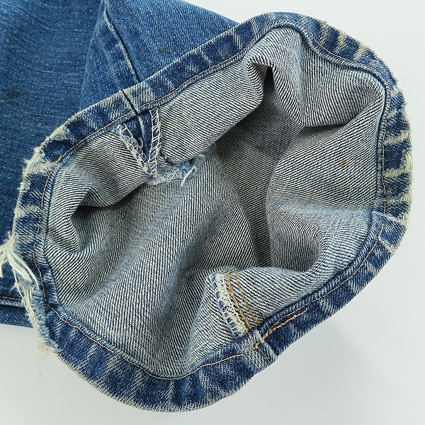 実際に弊社で買取させて頂いたLEVI'S/リーバイス ヴィンテージ 517-0217 刻印2 ジップフライ デニムパンツの画像 5枚目