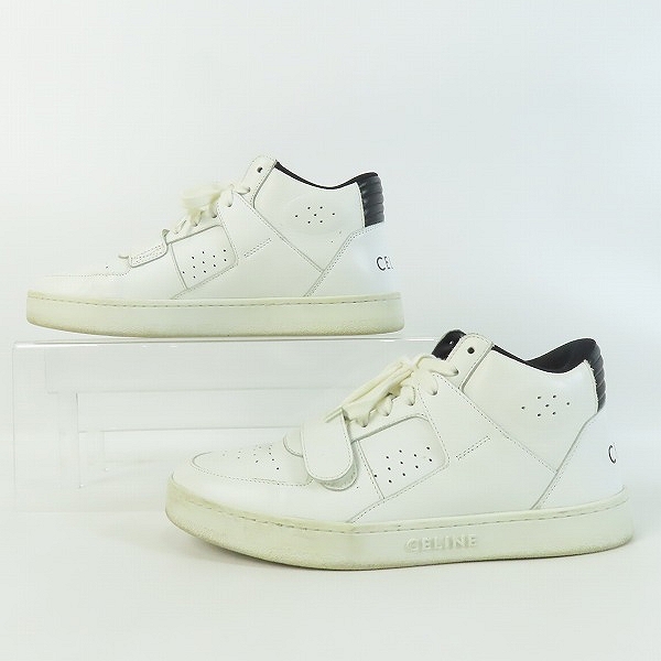 実際に弊社で買取させて頂いた（2）CELINE/セリーヌ ハイカット スニーカー MU1200/39の画像 3枚目
