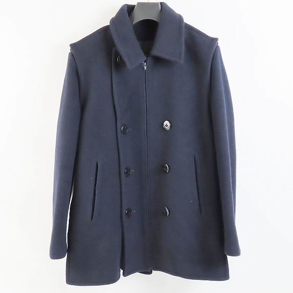 実際に弊社で買取させて頂いたUNDERCOVER/アンダーカバー アーカイブ 98AW Exchange期/small parts 分解Pコート ウール/M