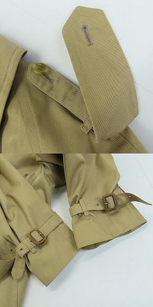 実際に弊社で買取させて頂いたburberry's/バーバリーズ  bloomingdale's 裏地チェック柄 トレンチコート 44の画像 6枚目