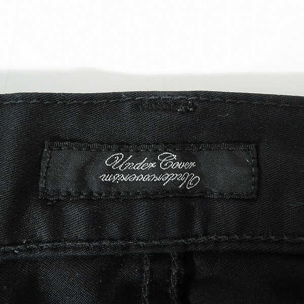 実際に弊社で買取させて頂いたUNDER COVER/アンダーカバー 13AW スポット ハギ ストレッチ スリム スキニー デニム パンツ  N8501/2の画像 2枚目