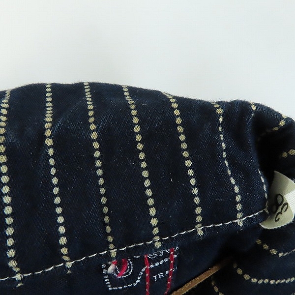 実際に弊社で買取させて頂いたSUGAR CANE/シュガーケーン ウォバッシュ ストライプ/カバーオール SC12050/38の画像 5枚目