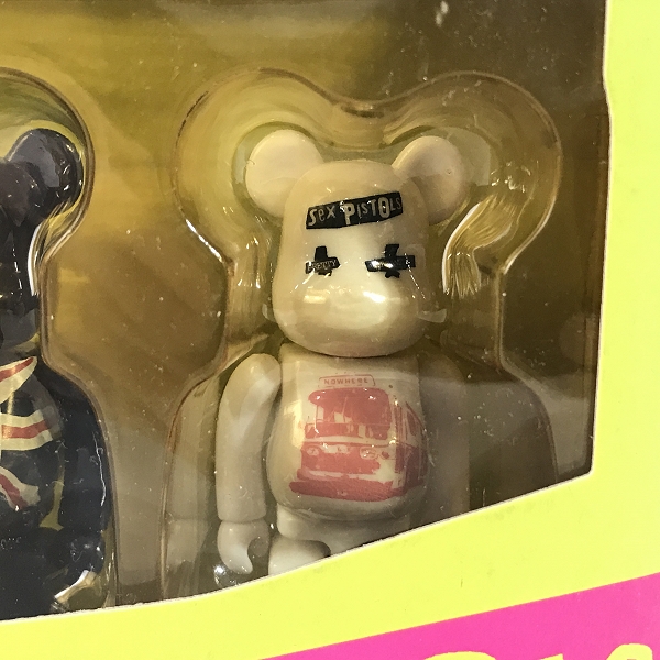実際に弊社で買取させて頂いた【未開封】MEDICOM TOY/メディコム トイ BE@RBRICK ベアブリック 100% セックス ピストルズ HMV限定/5体セット の画像 6枚目