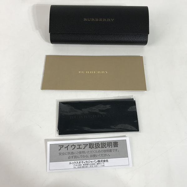 実際に弊社で買取させて頂いたBURBERRY/バーバリー メガネフレーム アイウェア B2202-F 3001の画像 8枚目