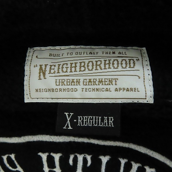 実際に弊社で買取させて頂いたNEIGHBORHOOD/ネイバーフッド ジップアップパーカー 161FPNH-CSM02S/XLの画像 2枚目