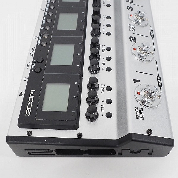 実際に弊社で買取させて頂いたZOOM/ズーム G5 Ver1.10 ギター用 マルチエフェクター・アンプシミュレーター【簡易動作確認済】の画像 7枚目