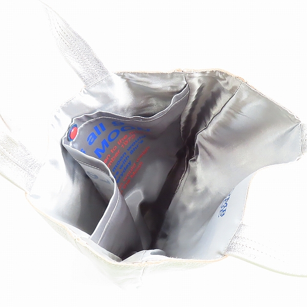 実際に弊社で買取させて頂いたCOXCOMB × BEAMS× NASA/コックスコーム×ビームス×ナサ Planets/プラネッツ ゴートレザー トートバッグ の画像 3枚目