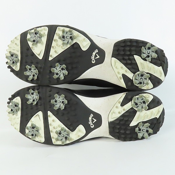 実際に弊社で買取させて頂いたCallaway/キャロウェイ ソフトスパイク ゴルフシューズ C22996110 1010/27の画像 2枚目