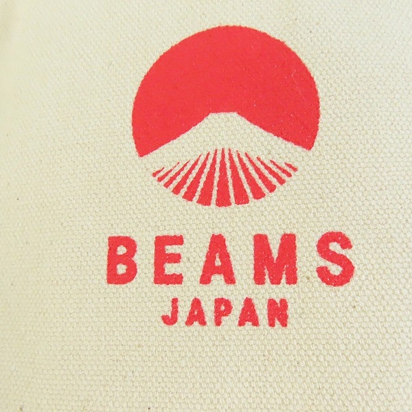 実際に弊社で買取させて頂いた【未使用】BEAMS/ビームス BJ宮島 お守りトートバッグの画像 4枚目