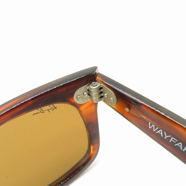 実際に弊社で買取させて頂いたRay-Ban/レイバン WAYFARER/ウェイファーラー サングラス/アイウェア RB2140-F 954の画像 7枚目
