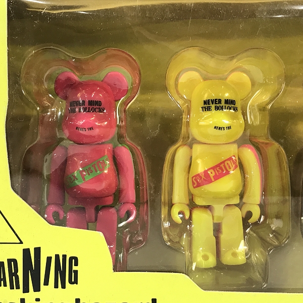 実際に弊社で買取させて頂いた【未開封】MEDICOM TOY/メディコム トイ BE@RBRICK ベアブリック 100% セックス ピストルズ HMV限定/5体セット の画像 4枚目