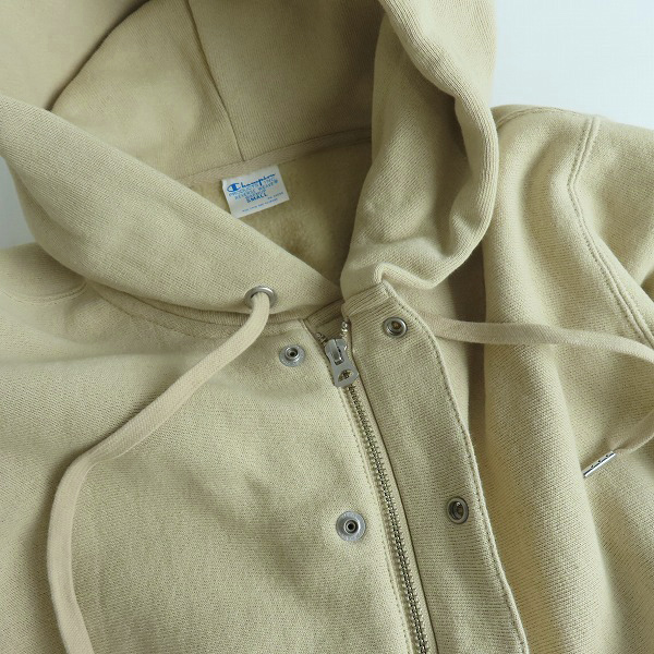 実際に弊社で買取させて頂いたChampion/チャンピオン SHIPS/シップス REVERSE WEAVE スナップボタン ジップアップパーカー C8-S123 Sの画像 2枚目