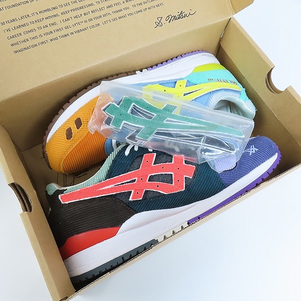 実際に弊社で買取させて頂いたasics×ATMOS/アシックス×アトモス GEL LYTE 3/ゲルライト3 ショーン・ウェザースプーン 1203A019-000 /27の画像 8枚目