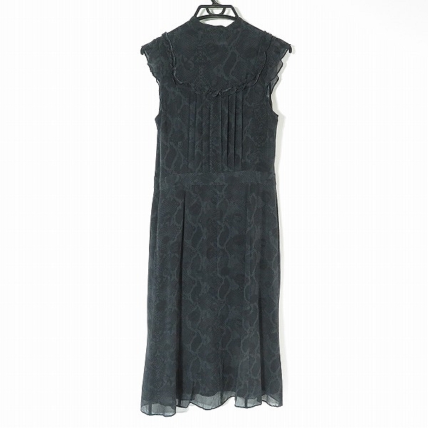 実際に弊社で買取させて頂いたHYSTERICS/ヒステリックス ヒステリックグラマー SNAKE/スネーク 総柄 キャップスリーブワンピース 05173AO01 FREEの画像 1枚目