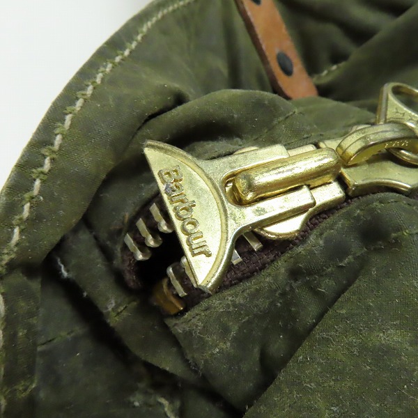 実際に弊社で買取させて頂いたBarbour/バブアー オイルド トートバッグの画像 7枚目