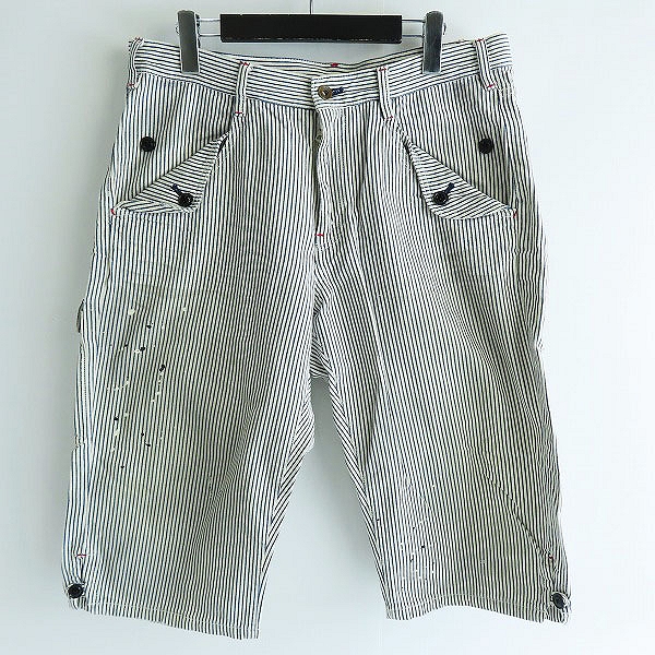 実際に弊社で買取させて頂いたNEIGHBORHOOD/ネイバーフッド ヒッコリーショートパンツ/091ARNH-PTM03/L