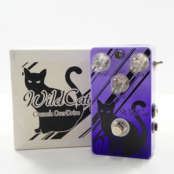 実際に弊社で買取させて頂いたVivie/ビビー Wild Cat ワイルドキャット オーバードライブ エフェクター 動作確認済み