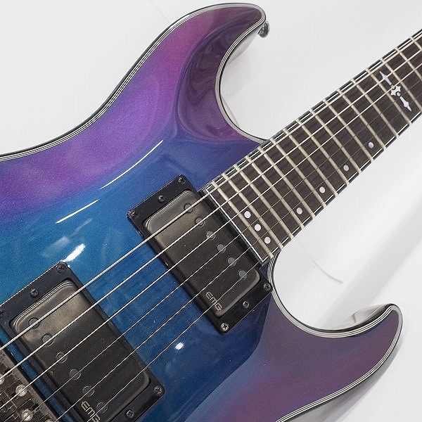 実際に弊社で買取させて頂いた★Schecter/シェクター Diamond Series HELLRAISER HYBRID C-1 FR/ヘルレイザー ハイブリッド エレキギター EMG搭載の画像 4枚目