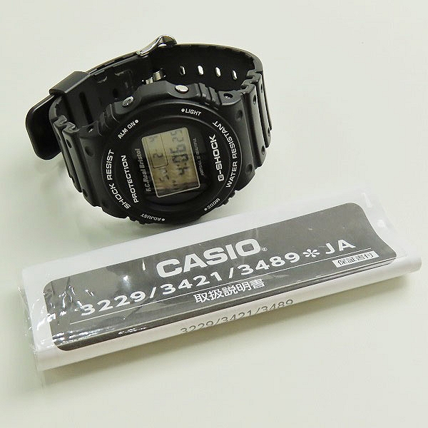 実際に弊社で買取させて頂いたG-SHOCK×F.C.Real Bristol/ジーショック×エフシーレアルブリストル クォーツ デジタル腕時計 DW-5750Eの画像 7枚目