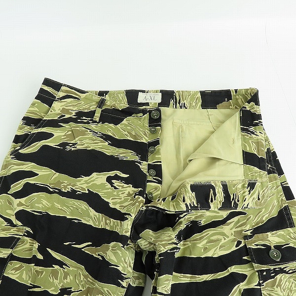 実際に弊社で買取させて頂いた(1)BUZZ RICKSON'S/バズリクソンズ GOLD TIGER PATTERNS SHORTS/ゴールド タイガー ショートパンツ BR51904/XLの画像 2枚目