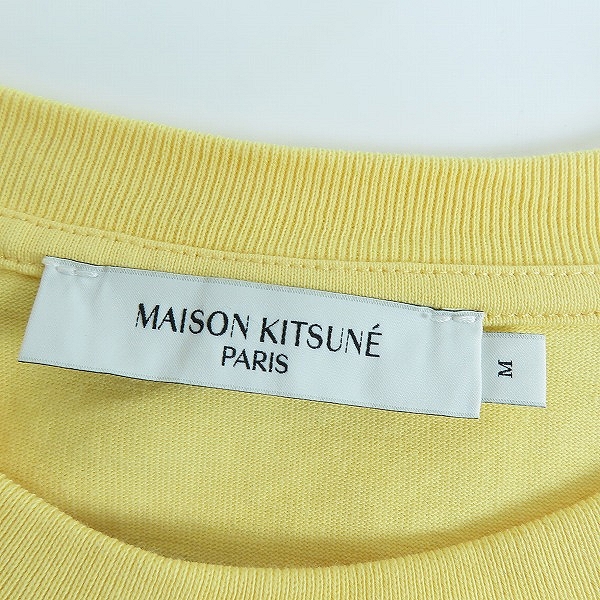 実際に弊社で買取させて頂いたMAISON KITSUNE/メゾンキツネ 半袖 Tシャツ IM00130KJ0035/Mの画像 2枚目