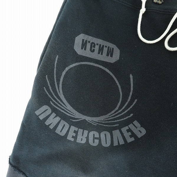 実際に弊社で買取させて頂いたUNDERCOVER/アンダーカバー アーカイブ 02AW 魔女期 ハギ 切り替えパンツ Mの画像 7枚目