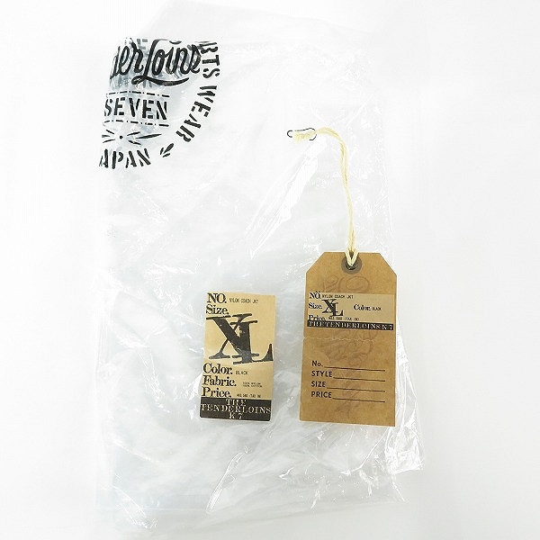 実際に弊社で買取させて頂いたTENDERLOIN/テンダーロイン 23SS 2B ロゴ IF6WAS9!! コーチジャケット/ブルゾン/XLの画像 8枚目