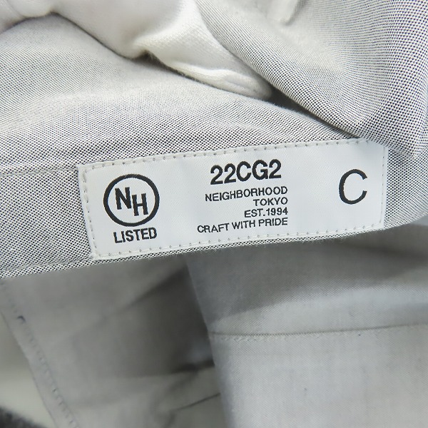 実際に弊社で買取させて頂いたNEIGHBORHOOD/ネイバーフッド NEW ARRIVAL STREAM/長袖シャツ/222SNH-SHM01/Mの画像 5枚目