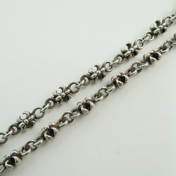 実際に弊社で買取させて頂いたJustin Davis/ジャスティンデイビス Tiny FDL Chain/タイニーFDL ネックレスチェーン SNJ102の画像 1枚目