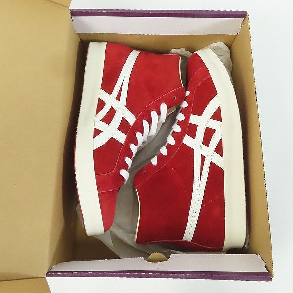 実際に弊社で買取させて頂いたOnitsuka Tiger/オニツカタイガー FABRE HI/ファブレハイ ハイカットスニーカー 1183B440/27.5の画像 8枚目